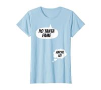 Annunciare la Gravidanza Divertente Il Bambino Sta arrivando Maglietta, Donna, Celeste, XL