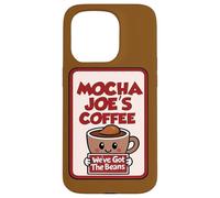 Annuncio di chicchi di caffè di Mocha Jo Custodia per iPhone 15 Pro