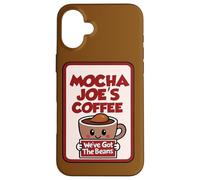 Annuncio di chicchi di caffè di Mocha Jo Custodia per iPhone 16 Plus