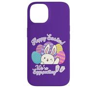 Annuncio di gravidanza Hoppy Easter We're Eggspecting Egg Custodia per iPhone 14