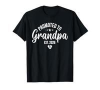 Annuncio di gravidanza Nuovo nonno promosso al nonno 2026 Maglietta