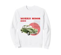 Annuncio retrò BMH Morris Minor 1000 Famiglia Auto Felpa