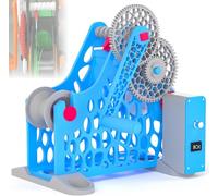 Annuod Avvolgitore Manuale per Bobine, per di Filamenti 3D, Rotazione Fluida, Design Modulare Rimovibile, Senza Grovigli, per Fili del Peso 1 kg, per Appassionati Stampa(Blue,Electric)