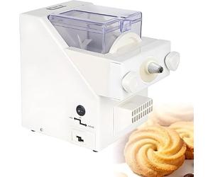 Annuod Pressa Elettrica Per Biscotti Con 8 Beccucci E 6 Stampi, Estrusione Automatica A 50-60 Giri Al Minuto Per Dalla Forma Perfetta, Ideale Per Chi È Alle Prime Armi La Pasticceria