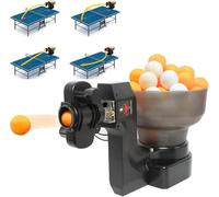 Annuod Robot da Ping Pong Portatile con 36 Palline con Effetti Diversi | Robot Automatico per Il Lancio di Palline da Ping Pong, Macchina da Ping Pong per L'allenamento - Telecomando Cablato