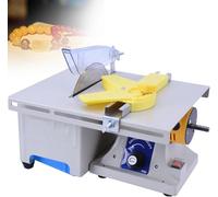 Annuod Sega Lapidaria per Gioielli per Il Taglio di Rocce, Mini Seghe da Tavolo, Smerigliatrice, Lucidatrice, 0-10000 Giri/min con Albero Flessibile, Banco Lavoro Destro