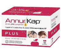 AnnurKap Plus Trattamento Anticaduta Integratore Capelli 90 Capsule