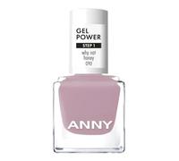ANNY Gel Power Nail Polish - Smalto gel colorato senza lampada UV, brillantezza brillante e durata fino a 12 giorni, resistente alle schegge e ai graffi, colore: Why not Honey - Malva rosa polverosa