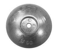Anodi a Flangia in Lega di Zinco per Protezione Catodica - Ø 125 mm.