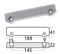 Anodo a barra Volvo penta 250/270/280 ALU