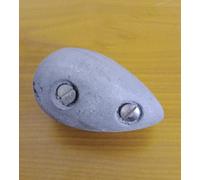 ANODO A COPPIE ZINCO SACRIFICALE ANODI A BLOCCHI ZINCHI PESANTE 0,900 KG