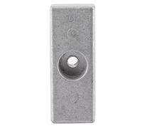 Anodo a cuneo in lega di alluminio 826134 826134Q Sostituzione adatta per fuoribordo Mariner