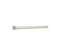 Anodo al magnesio per scaldabagno con ghiera Ø 26 mm L320 mm con attacchi filettati 1"