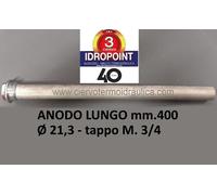 ANODO DI MAGNESIO M. 3/4 Ø 21,3 mm LUNGHEZZA mm. 400 (33706)