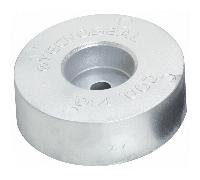 Anodo di Poppa 140x35 mm in Alluminio - Anodo Sacrificale Anticorrosione per Barca