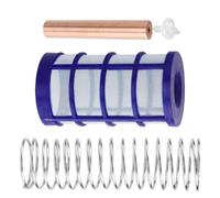 Anodo di rame di ricambio per piscina solare, riduce l'irritazione del cloro, anodo di rame per la pulizia della piscina | ReplacementPart WaterPurification Cleaning BasketScreen WingScrew