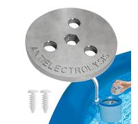 Anodo Di Zinco Per Piscine Ad Acqua Salata - Cestello Skimmer - Attrezzatura Blocco Filtrazione Protezione Pompe Pulizia Per Piscine Esterne Interne Idromassaggio