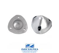 ANODO OGIVA IN ZINCO MAX PROP A 3 FORI - VARIE MISURE