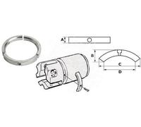 ANODO PER ELICA PIEDI SAIL DRIVE/FOLDING PROP SERIE 3 PEZZI MM ZINCO MS043535000