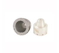 Anodo per ogiva cap/conic Ø 22/25/30 mm.