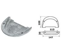 ANODO PIEDE COBRA OMC ZINCO ANODI