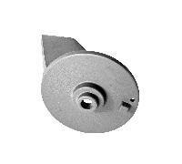 Anodo pinna Suzuki 70 HP 55125-87E01/BRP - OMC/Johnson Evinrude 70HP 4T