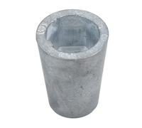 Anodo sacrificale in zinco 36 mm albero barca elica attacco esagonale