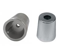 ANODO ZINCO INTERNO CONICO PER ASSE ELICA Ø 50mm TIPO RADICE