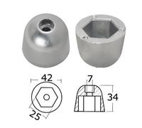 ANODO ZINCO RIF 101180 PER ELICA SIDE POWER ACCESSORI NAUTICA