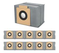 ANOMM 10pz Sacchetti Ricambio per X8 Pro/X10 Pro Omni, Ricambio Antipolvere Sacchetti Tessuto Non Tessuto, Sacchetti Polvere Grande Capacità, Sacchetti Filtro di Grande Capacità