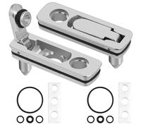 ANOMM 2pz Accessori per Zippo Accendini, Guarnizione per Inserto, Argento