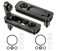 ANOMM 2pz Accessori per Zippo Accendini, Guarnizione per Inserto, Nero