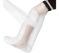 ANOMM Copertura Impermeabile a Gamba Intera per Doccia, Coprigesso Gamba Impermeabile Adulto, Riutilizzabile per le Ferite e le Bende Asciutta (Integrale)