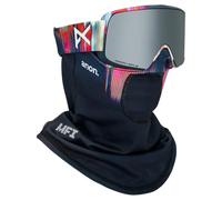 Anon - Masque de ski/snowboard - M6S Glitch Lines Perceive Sunny Onyx - Arancione