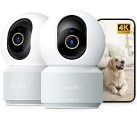 Anona Telecamera per interni 4K UHD 2pack