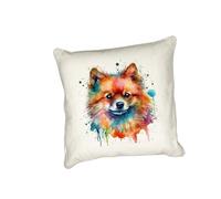 Anonymous Gifting Federa per cuscino con stampa di cane ad acquerello, perfetta per gli amanti dei cani, taglia piccola