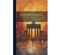 Anonymous Goethe's Faust ... (Copertina rigida)
