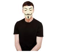 Anonymous Hacker V For Vendetta Guy Fawkes Costume Halloween Maschera