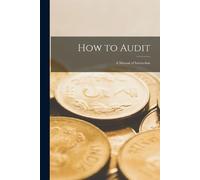 Anonymous How to Audit (Tascabile)