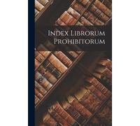 Anonymous Index Librorum Prohibitorum (Tascabile)