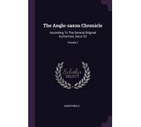 Anonymous The Anglo-saxon Chronicle (Tascabile)