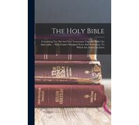 Anonymous The Holy Bible (Tascabile)