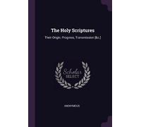 Anonymous The Holy Scriptures (Tascabile)