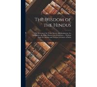 Anonymous The Wisdom of the Hindus (Copertina rigida)