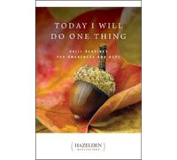 ANONYMOUS Today I Will Do One Thing (Tascabile)