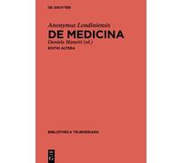 Anonymus Londiniensis de Medicina (Copertina rigida)