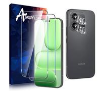 Anoowkoa 2+2 Pezzi Vetro Temperato per Honor 600 Lite 5G + Fotocamera Pellicola Protettiva,Protezione Schermo Anti Graffio Ultra Resistente