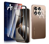 Anoowkoa 2+2 Pezzi Vetro Temperato per Xiaom 15T Pro 5G + Fotocamera Pellicola Protettiva,Protezione Schermo Anti Graffio Ultra Resistente Strumento di Installazione Incluso