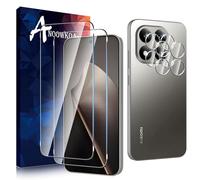 Anoowkoa 2+2 Pezzi Vetro Temperato per Xiaom 15T Pro/Xiaom 15T 5G + Fotocamera Pellicola Protettiva,Protezione Schermo Anti Graffio Ultra Resistente