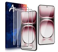 Anoowkoa 2 Pezzi Pellicola Protettiva per Oppo Reno 12 Pro Vetro Temperato Pellicola Schermo Intero Trasparente Compatibile con Oppo Reno 12 Pro